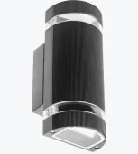 Фасадный светильник max.2x35W GU10 IP54 100x100x235mm черный PL-12662P PANLIGHT