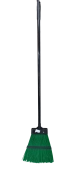 Метла пластиковая с металлической ручкой