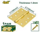 Петли пара 100*100*1,4 мм JDYD1540 Jadever