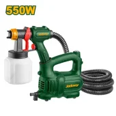 Краскопульт электрический на плечо 550W; 0,1-0,2 Bar; 800ml; Jadever