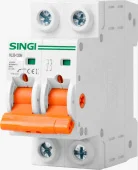 Выключатель нагрузки 2P 63A HL30-125N SINGI