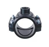 Тройник-хомут D. 75 x 1" / 10 A с 4 болтами SAB