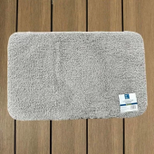 коврик для ванной, 50х80 см, серый. SUPER SOFT