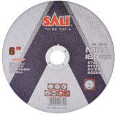 Диск отрезной по металлу - оксид алюминия - 150*1,6*22,2 мм, Sali (6")