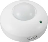 Датчик движения инфракрасный потолочный белый, 360°, IP20