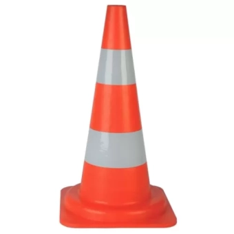 Дорожный конус из полиэтилена высокой плотности (HDPE), 53 см.
