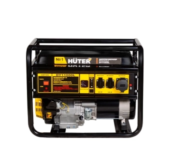 Генератор DY11000L, бензин, 220V, 8,8 кВт, HUTER