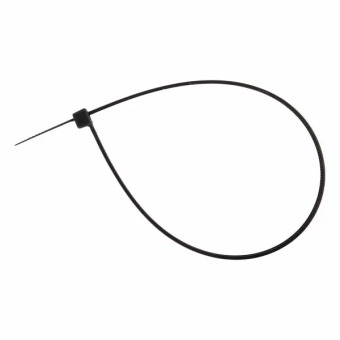 Стяжка кабельная 3,6х300мм из нейлона, черная