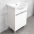 Шкаф для ванной напольный BAYRO ELINA под умывальник ALBA 540 белый структурный