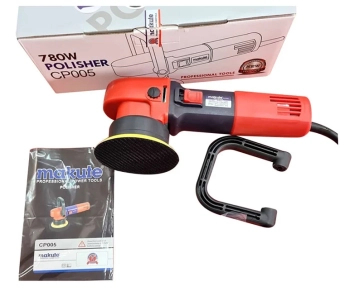 Машина ручная полировальная, орбитального типа 220V~50/60H; 780W; 2000-5500rpm; Ø150mm; CP005, Makute