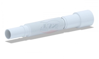 Соединитель гибкий гофрированный для сифонов Ø32"*40/50, Aniplast, (К-306) - БЕЗ гайки