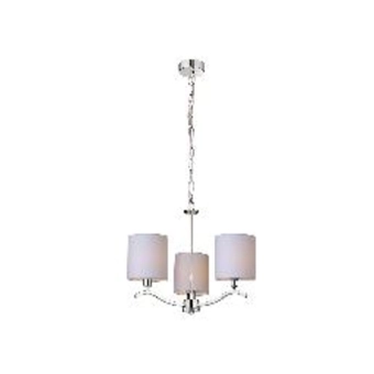 Люстра CARMEN RLD94103-3 3*E14 40W Chr бежевый текстиль LuminaLED