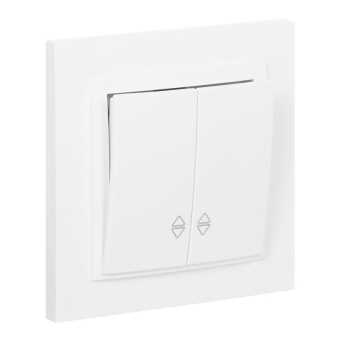 Выключатель проходной 2 клавишный Despina 102-190023-111