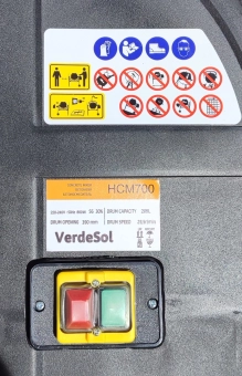 Бетономешалка HCM700  205l Verdesol
