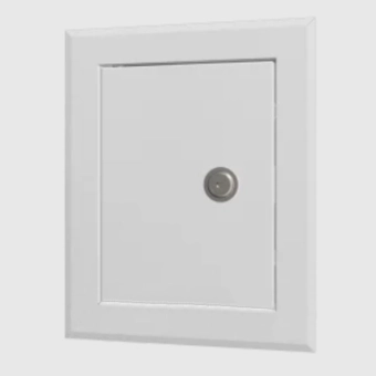 Дверца ревизионная металлическая с замком 300*400 мм