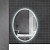 Зеркало для ванной LED 6000К (овальное) 60 x 80 см IP44