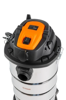 Пылесос строительный контейнерный 1400 W, 35 l, узкий адаптер, щетка, 3 фильтра Hammer