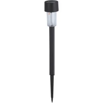 Садово-парковый светильник на солнечной батарее Neptun Horoz Electric. 0.06 Вт. 1.5 Лм. 6400 К. IP44. Черный. 37 см