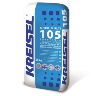 Клей для керамогранита Kreisel 105 Gres Multi 25 кг
