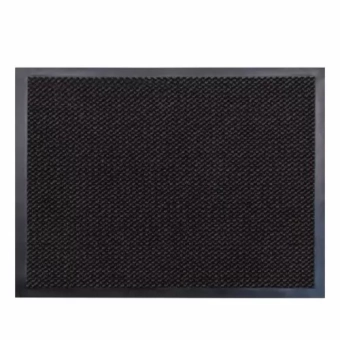 Коврик придверный WAVE, 90х150 см, черный.