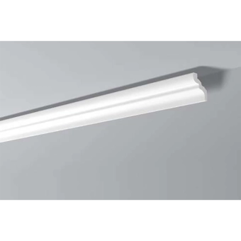 Плинтус потолочный NMC LX-105, 83х66х2000 мм, экструдированный полистирол