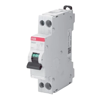 Автоматический выключатель 1P+N 10A C 4.5kA SN201L ABB