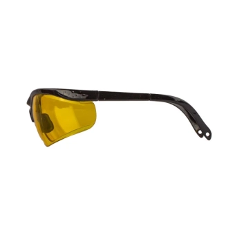 Очки защитные открытые желтые с покрытием от царапин Profmet