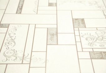 Виниловые Обои на Бумажной Основе - Ceramica PL510-21 - Палитра 0.53 х 10.05 м