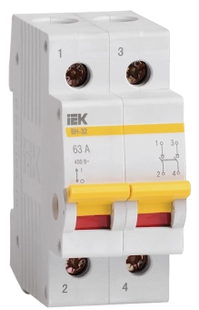 Выключатель нагрузки  ВН-32 2Р 63А IEK