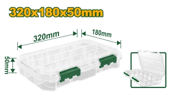 Модульный ящик для хранения 380*182*320мм; JDTB8344 Jadever