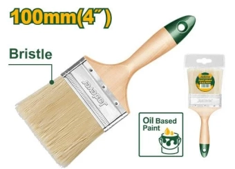 Кисть малярная 100мм 4"; деревянная ручка; Jadever