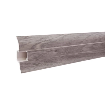 Пластиковый плинтус LIDER 457 Дуб Традиционный