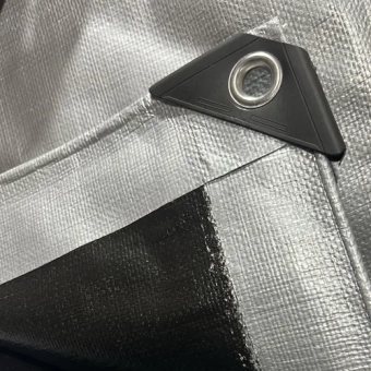 Защитный тент из плетенного полиэтилена (PE) 3м*3м 180гр/м² anti UV, JDTQ8833 Jadever