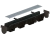 Заглушка пластиковая PolyMAX BASE для лотков пластиковых Base DN100 H155/H167