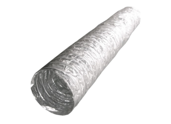 Воздуховод армированный из алюминия гибкий 70 мкм, L = до 10 м, ERA