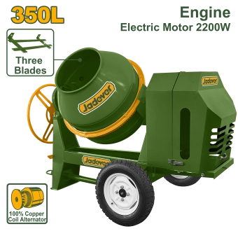 Бетономешалка электрическая 350L 2200W  JDCM1U906 Jadever