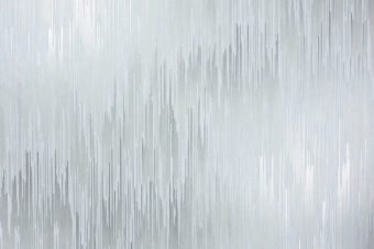 Виниловые обои на флизелиновой основе LS  ДХС 1587/4 Rain Decor серебристо-мятный 10,05 x 1,06 м