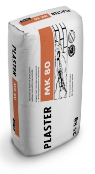 Штукатурная смесь на гипсовой основе Plaster MK80 25kg для механизированного нанесения