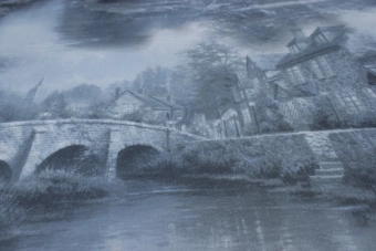 ОБОИ ЭШТ 2-1462 Сад декор (голубо-серый)