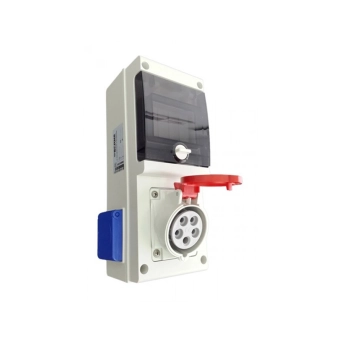 Блок управления с розеткой Scame 623.RO0002 5P 16 A 220 - 240 В IP44