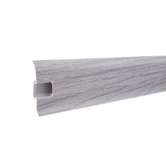 Пластиковый плинтус LIDER 278 Дуб Дымчатый