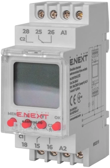 Таймер астрономический двухканальный e.control.t10