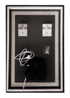 Зеркало для ванной LED 2700/4000/6000K (прямоугольное с ободом) 50 x 70 см IP44 UNIPLAST