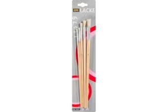 Набор круглых кистей для масляных красок 5 шт