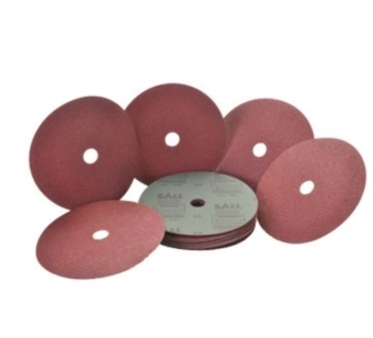 Диск абразивный накладка Aluminum Oxide Fiber Disc Ø125*22mm, P24-P120, SALI