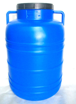 Бочка пластиковая с ручками 130 литров, синий
