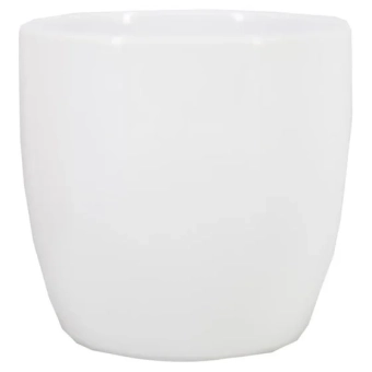 Горшок керамический Basel d19 h18cm белый es/17