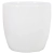 Горшок керамический Basel d19 h18cm белый es/17