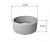 Кольцо железобетонное D=1.8m H=0.9m
