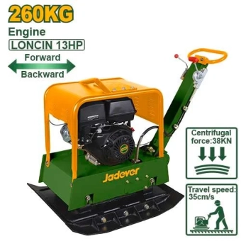 Виброплита на бензине LONCIN 13HP; реверсивная 260KG; JDPA2A260 Jadever